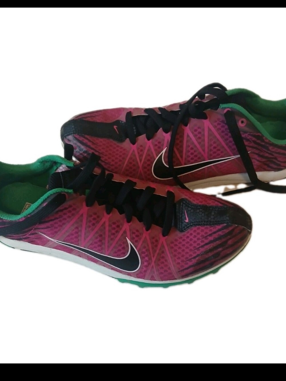 Women's Nike Janice Star Xc6 Women's Track And Run Shoe With Spikes Size 8